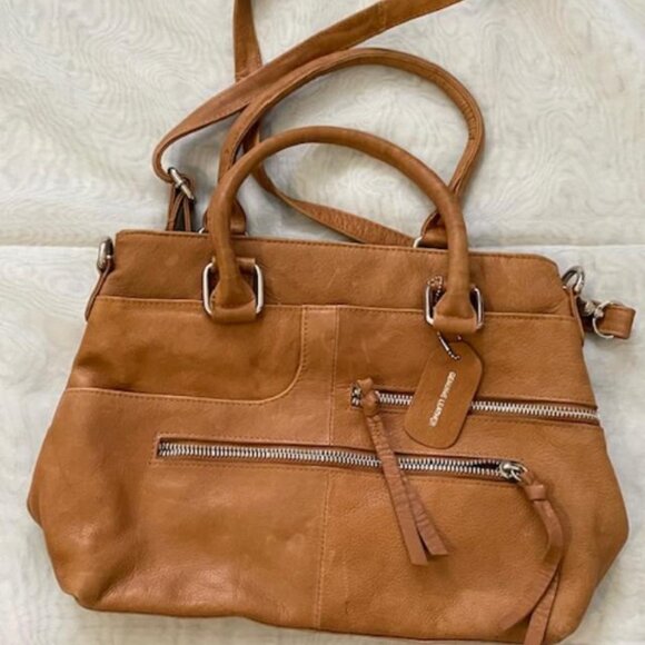Genuine Leather Crossbody bag - Picture 1 of 5